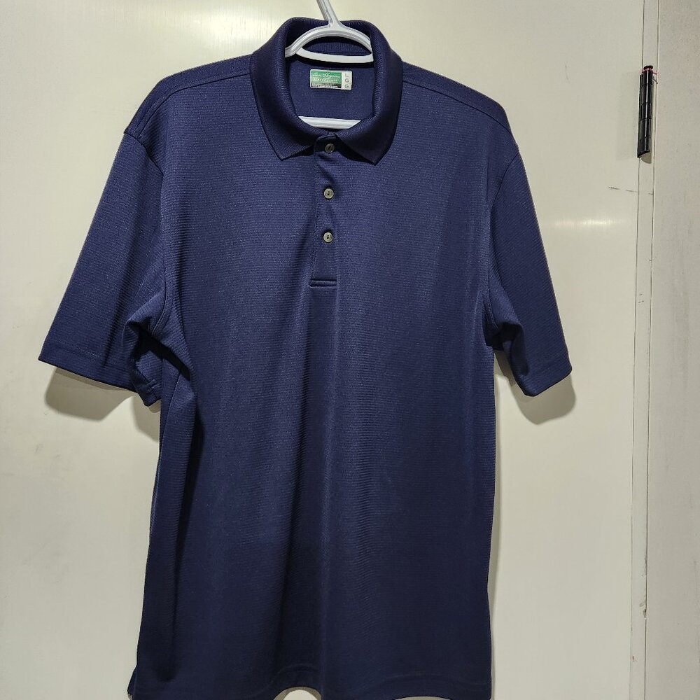 Ben Hogan Performance Men's Polo shirt , Large, Navy Blue